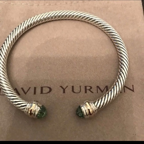 David Yurman Cable Classic with Prasiolite - Picture 5 of 6
